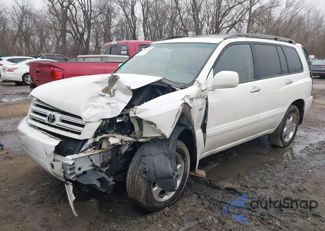 2006 Toyota Highlander Sport V6 из США, поврежденный, VIN JTEEP21A860166842